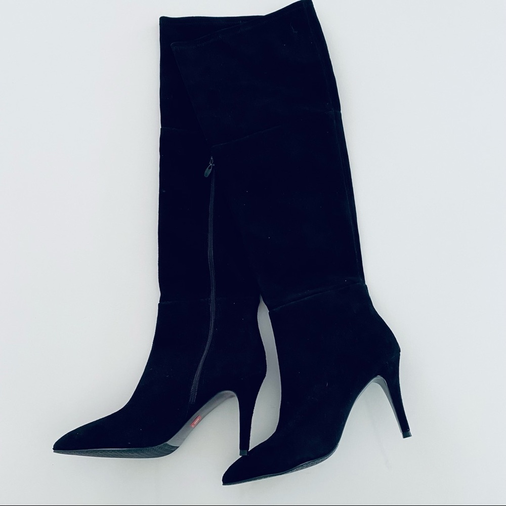 Tahari Over The Knee Suede Boots Size 8.5 NWOT